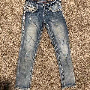 Size 23 rock revival capris